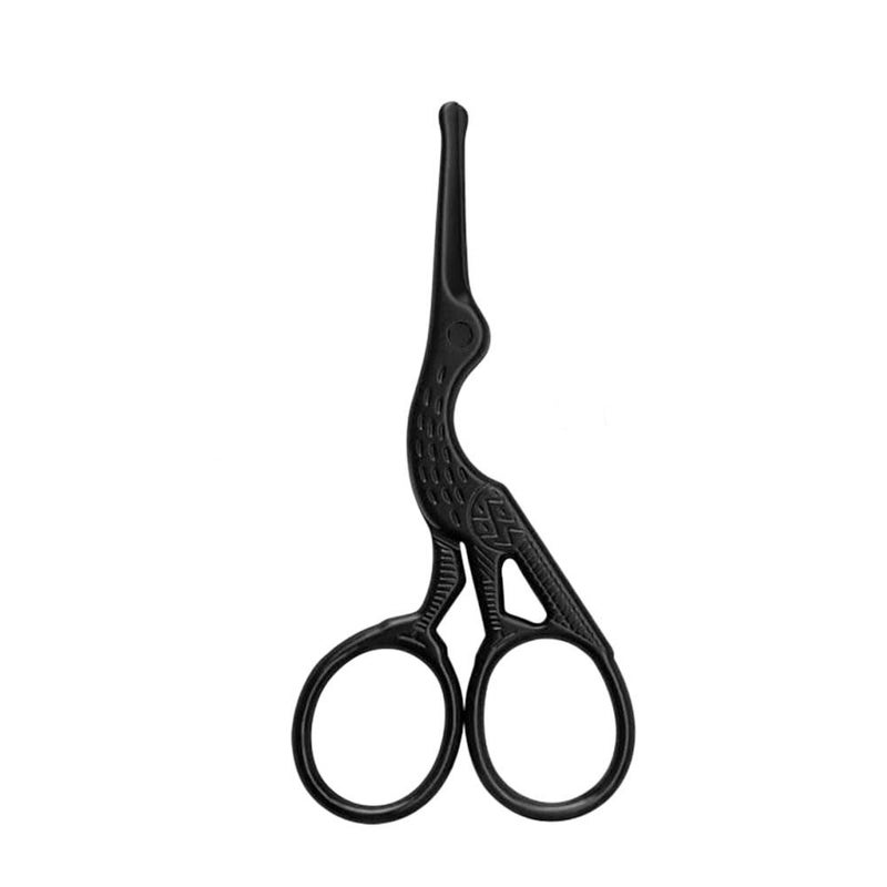 Round-tipped nose hair trimmer, household cross-stitch thread trimmer, eyebrow trimmer, pointed small scissors